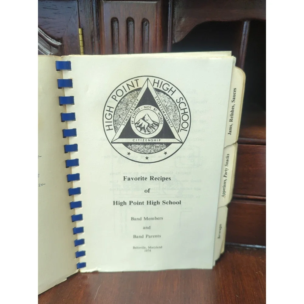 Our Home Recipes Favorite Recipes of High Point High School 1974‎